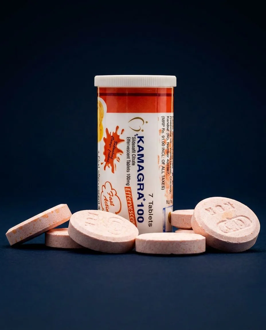 Kamagra šumivé tablety — 100 mg Produkty Kamagra